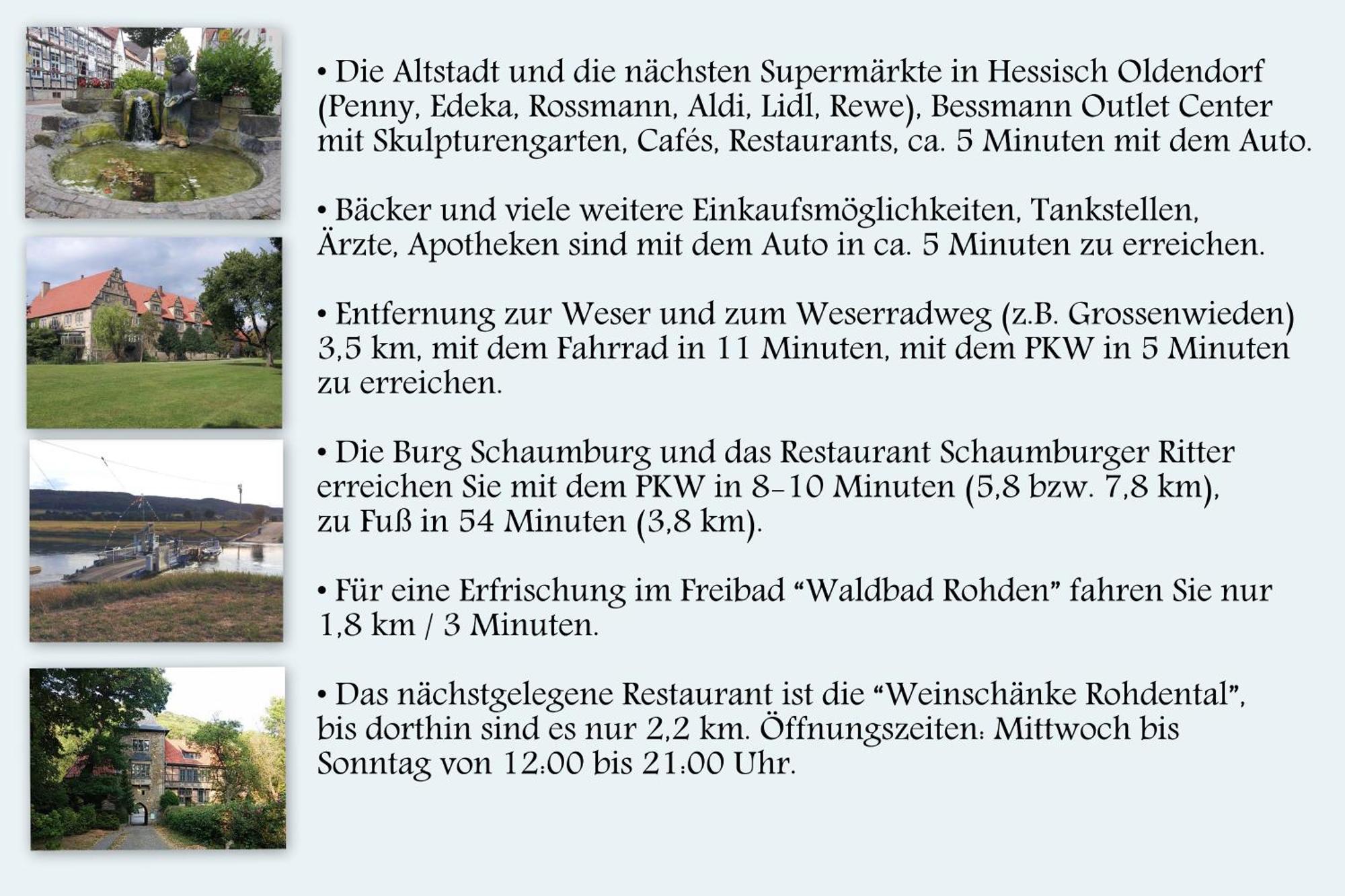 Ferienwohnung Am Ellerbach Hessisch Oldendorf Exterior foto